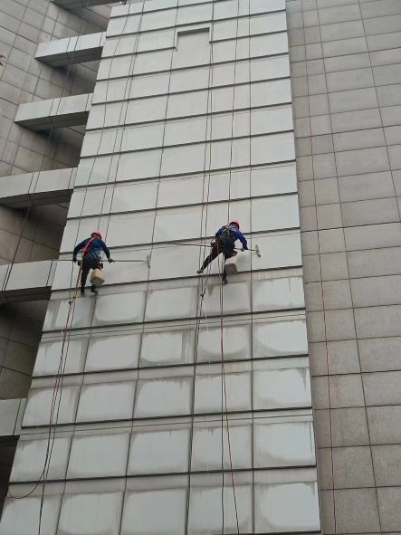 资中高空外墙清洗